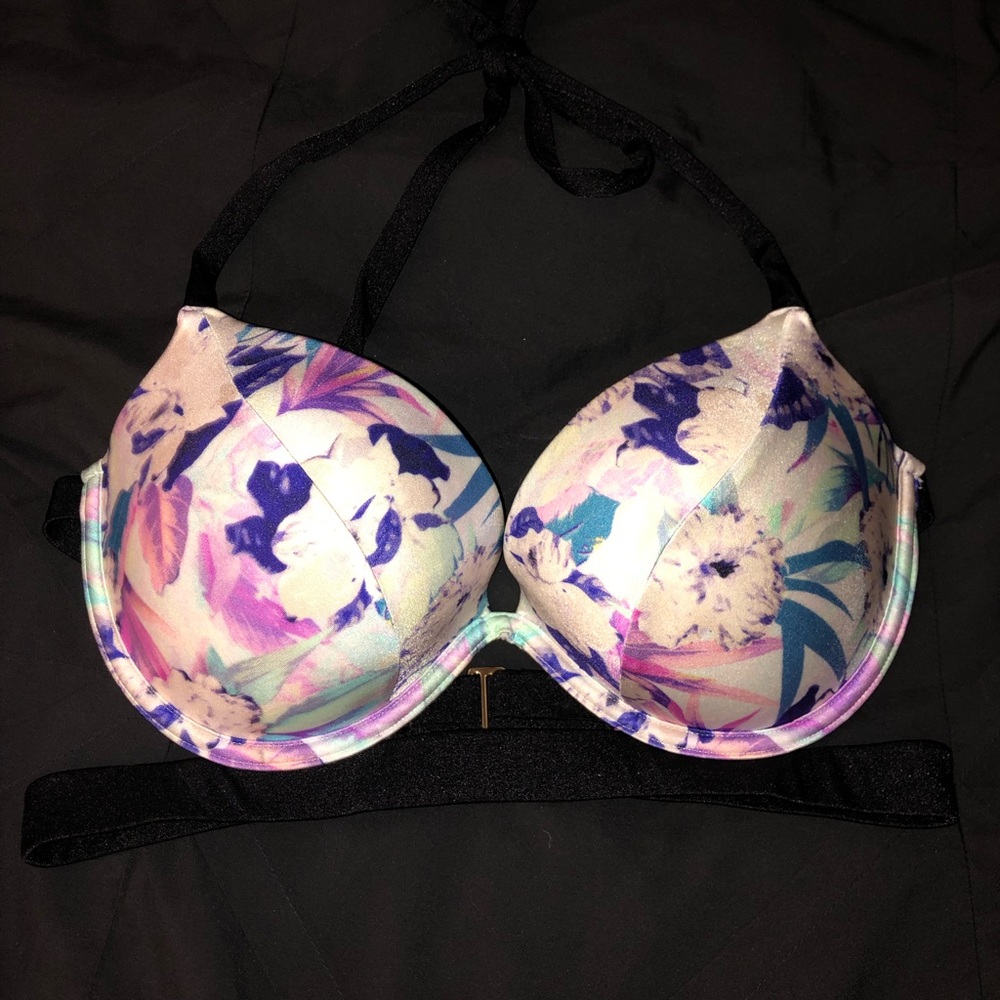 Victorias secret floral bathing suit top